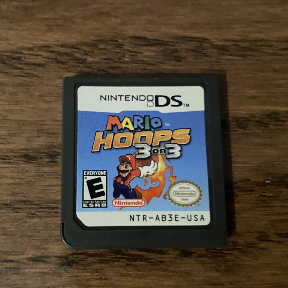 Mario Hoops 3 on 3 (NINTENDO DS) Authentic Game Cartridge Only